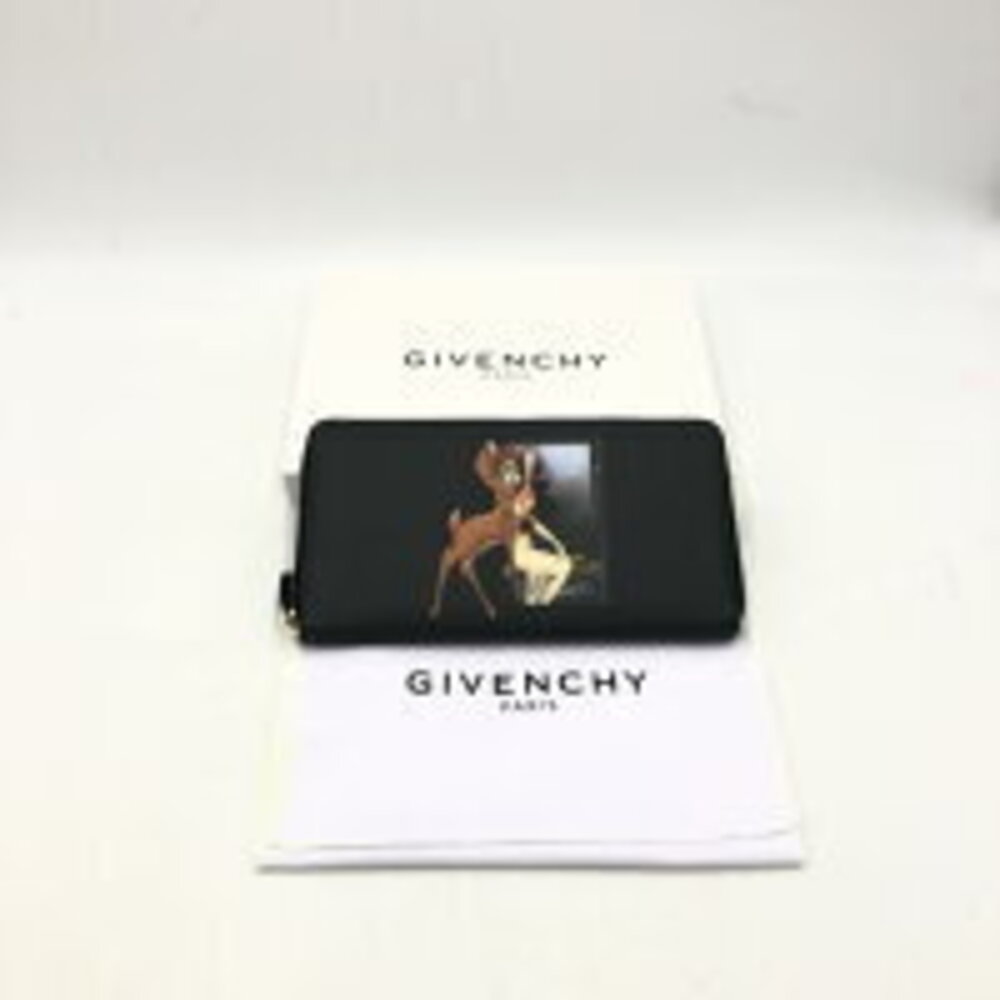 Givenchy Bambi Zip Around Wallet Leather